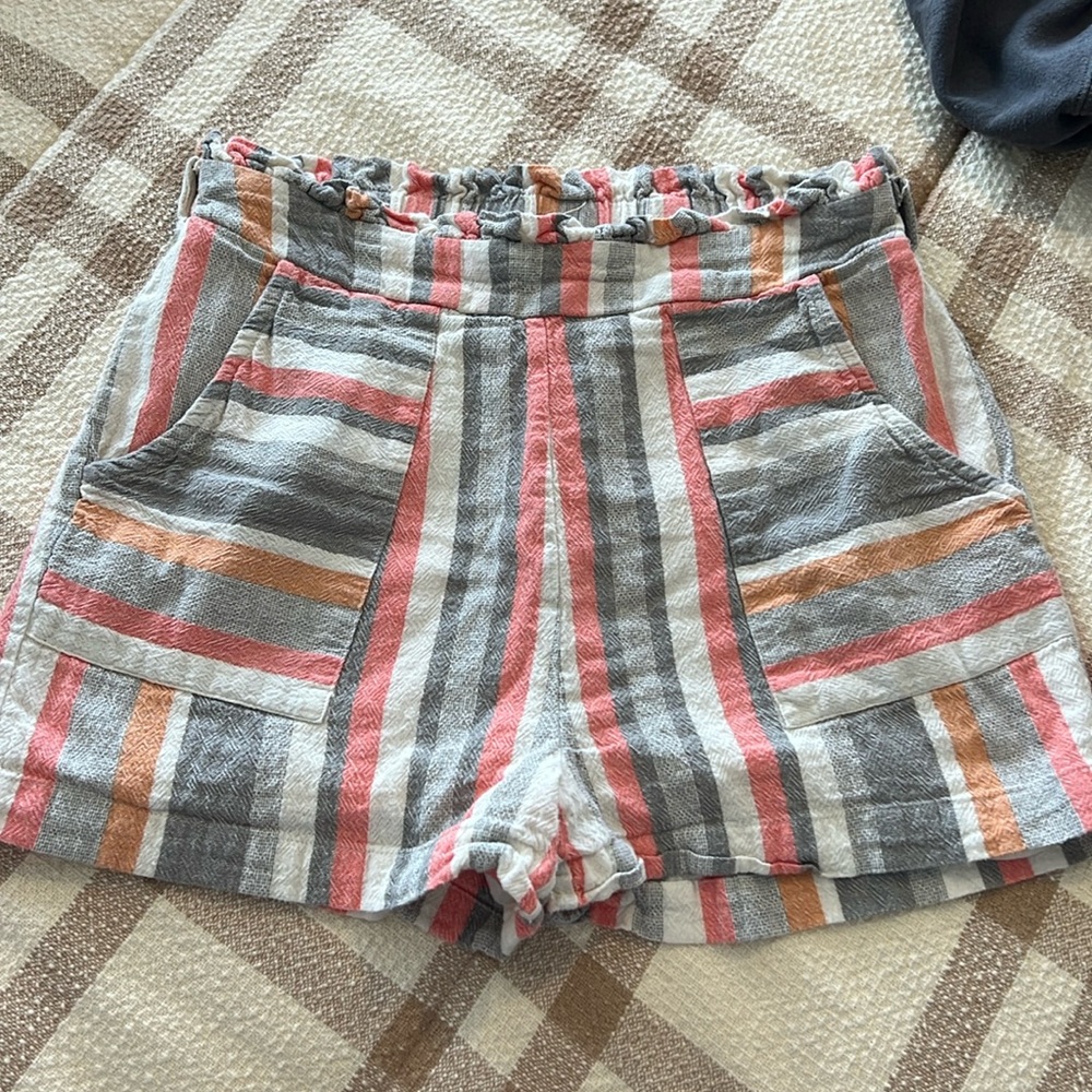 Miami striped shorts size small